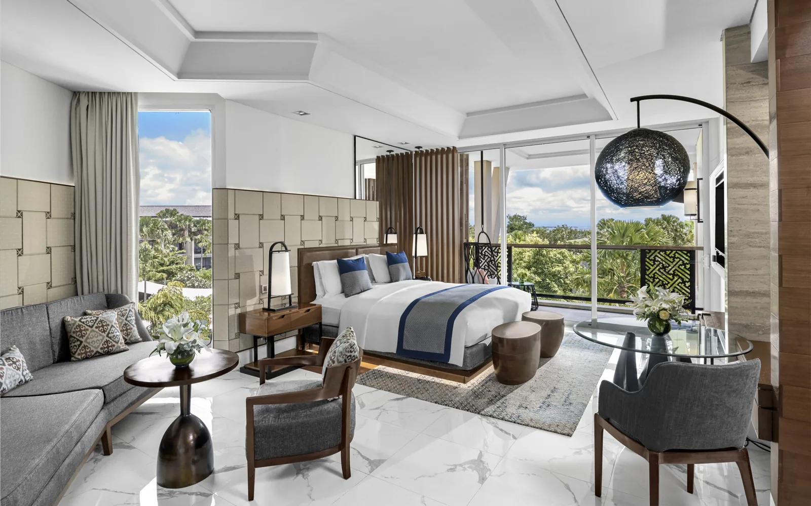 Room looking out over the lagoon, Bali